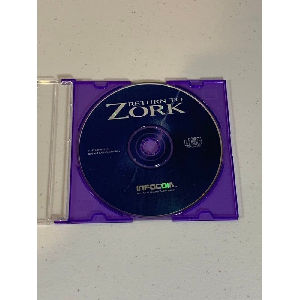 Return to Zork Vintage PC Game 1993 CD